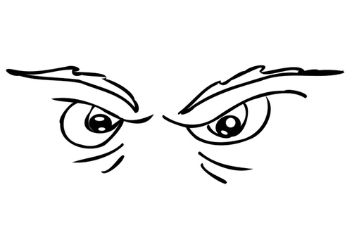 coloring pages eyes