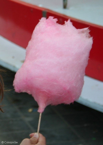 candy floss. Photo candy floss