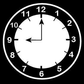 Clock At 9