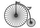Coloring pages bicycle