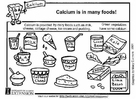 calcium food