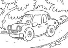 Coloring pages car