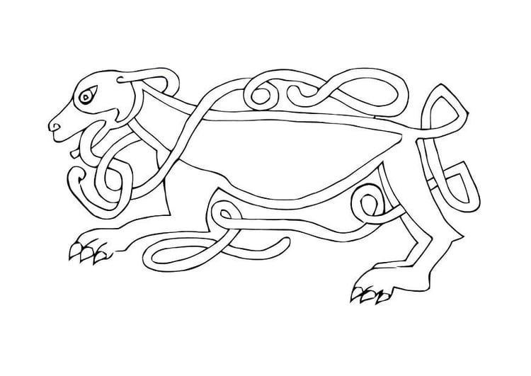 Celtic Colouring Pages