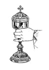 Coloring pages chalice