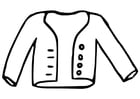 Coloring pages coat
