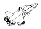 Coloring pages space shuttle