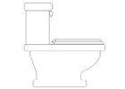 Coloring pages toilet