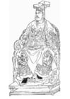 Coloring pages Yue Fei