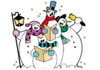 singing snowmen
