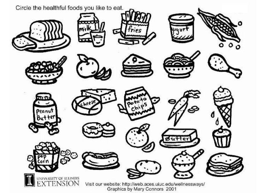 Food Colouring Clipart