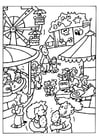 Coloring pages Carnival
