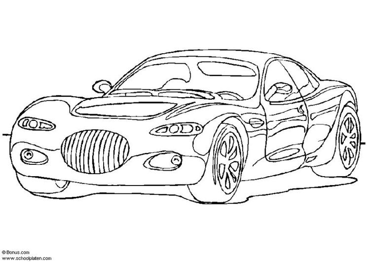 dodge viper coloring pages
