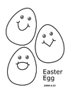 Coloring page Easter egg - img 6898.