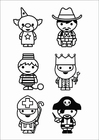 Coloring pages figures