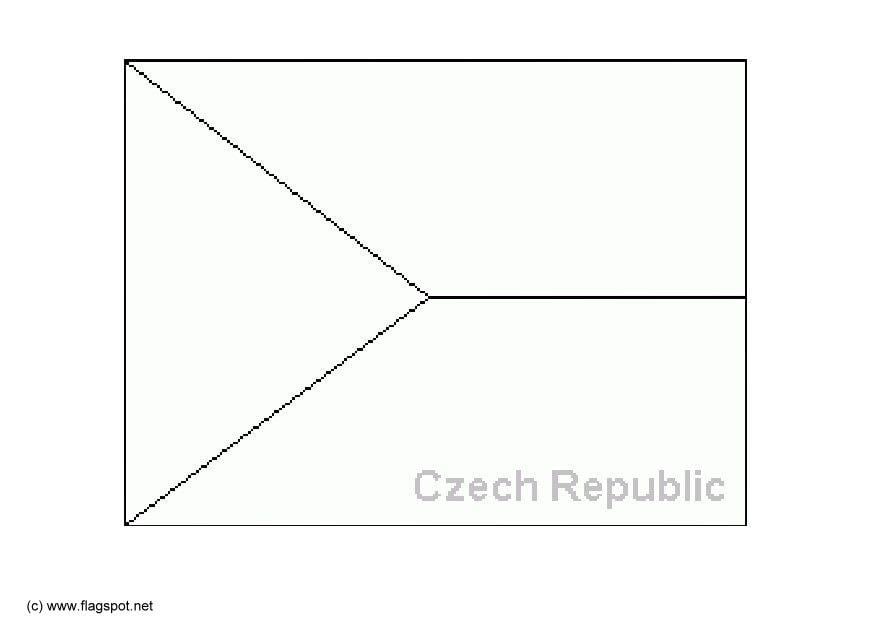 Coloring Page flag Czech Republic - free printable coloring pages - Img ...