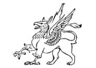 Coloring pages griffin
