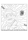 Coloring pages labyrinth - man