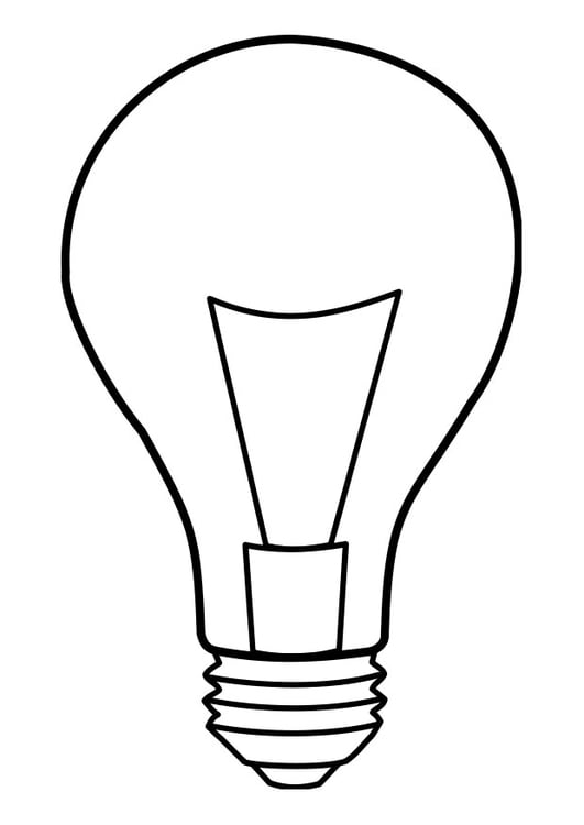 Coloring Page lamp - free printable coloring pages - Img 22859
