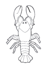 Coloring pages lobster