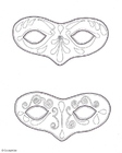 Coloring pages masks