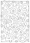 Coloring pages Numbers