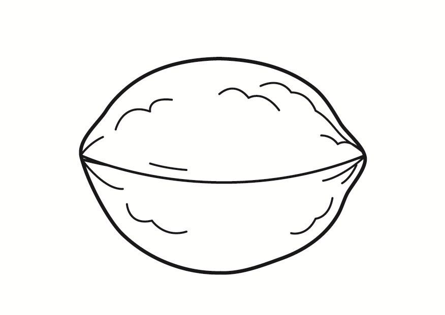 nuts coloring pages
