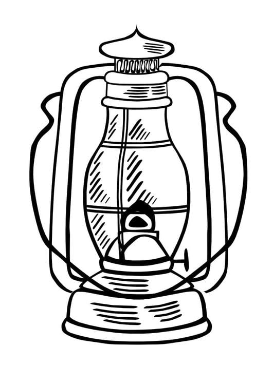 bible coloring pages for preschoolers oil lamp