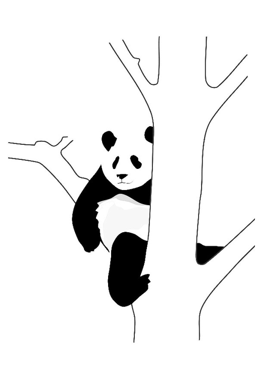 pintura panda  Panda drawing, Panda sketch, Panda art