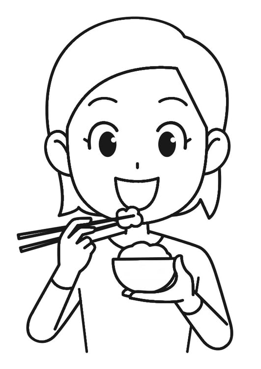 rice coloring pages