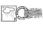 Coloring Page postage stamp 2 - free printable coloring pages - Img 9889