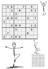 Coloring page sudoku - to move