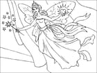 Coloring page tooth fairy