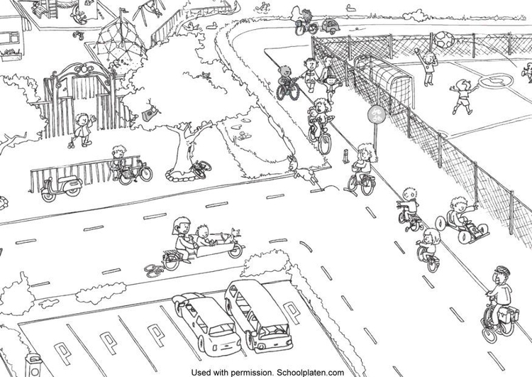 Coloring Page traffic - free printable coloring pages - Img 5366