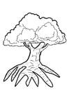 Coloring Page tree - free printable coloring pages - Img 19150