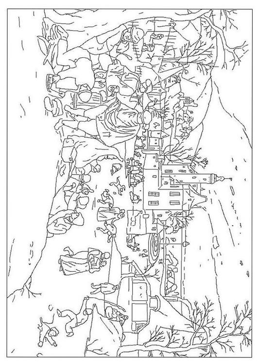Coloring Page winter - Abel Grimmer - free printable coloring pages ...