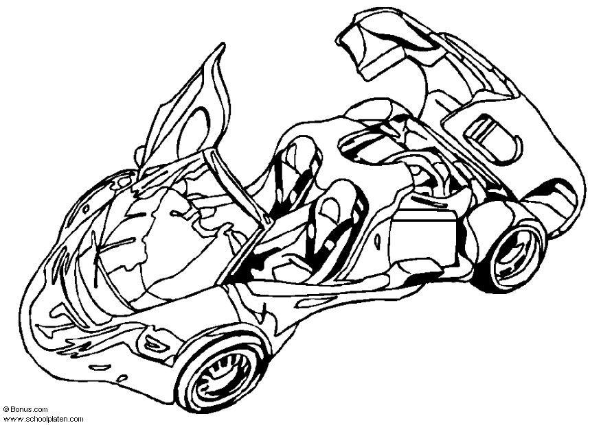 Coloring page arex showcar