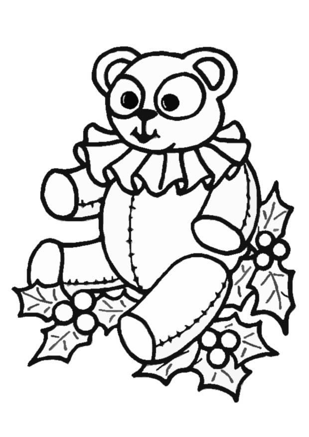 Coloring page bear