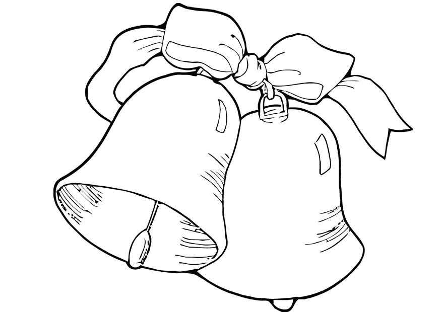 Coloring page bells