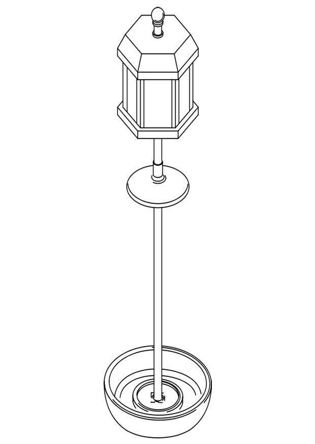 Coloring page bird feeder