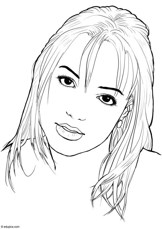 Coloring page britney