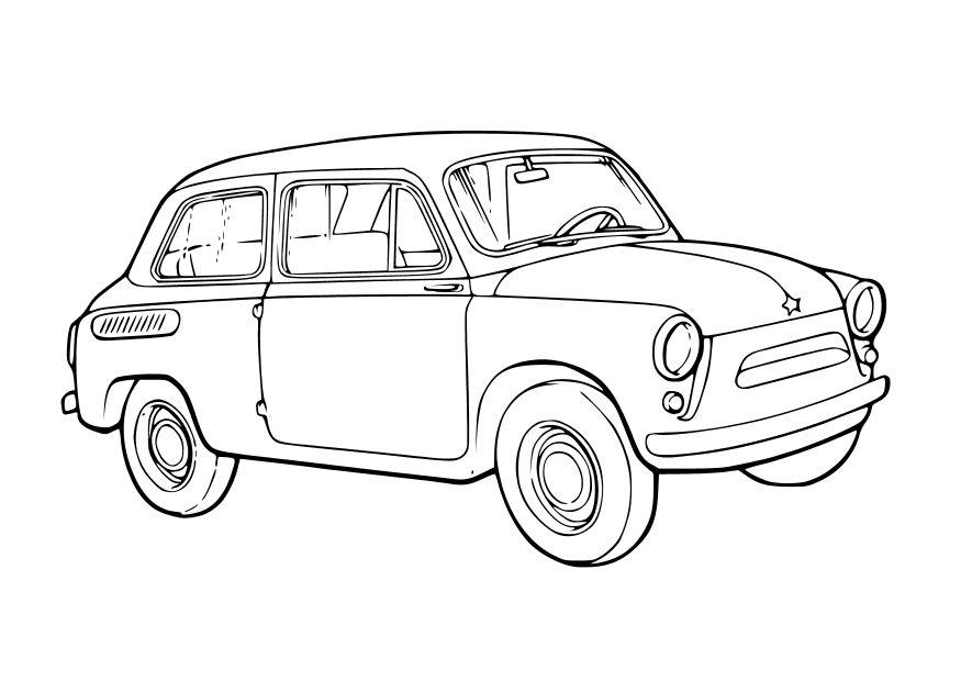 Coloring page car- zaz- 965