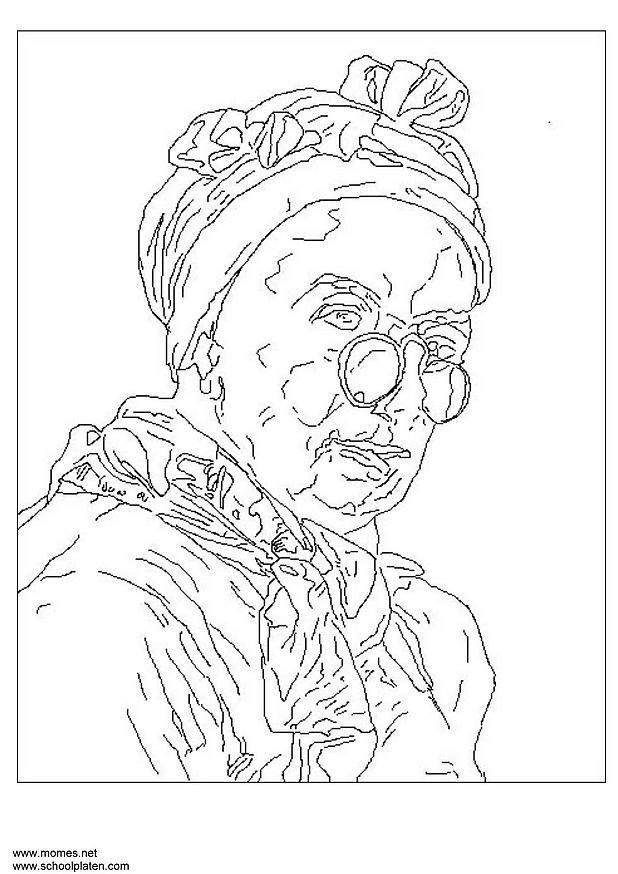 Coloring page chardin