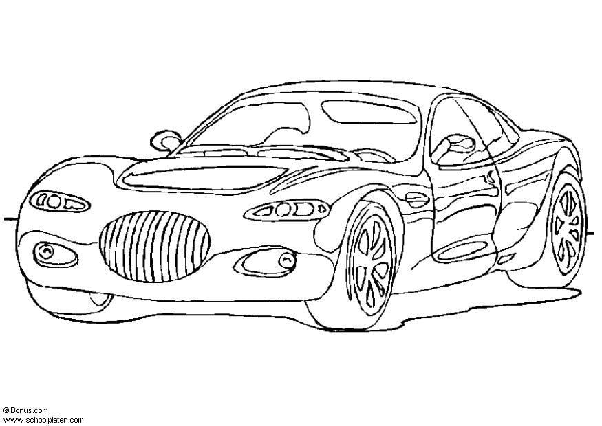 Coloring page chrysler 300