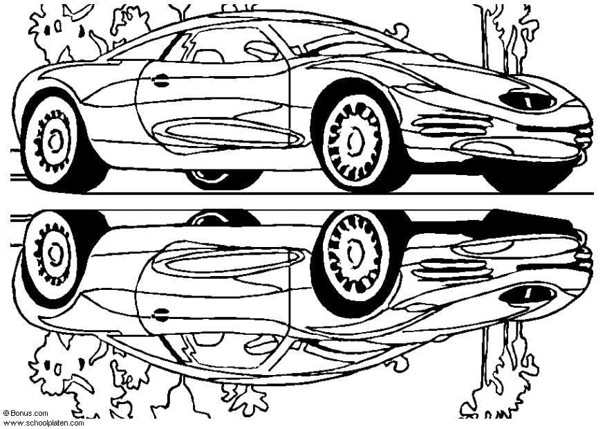 Coloring page chrysler showcar