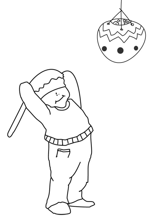 Coloring page cinco de mayo