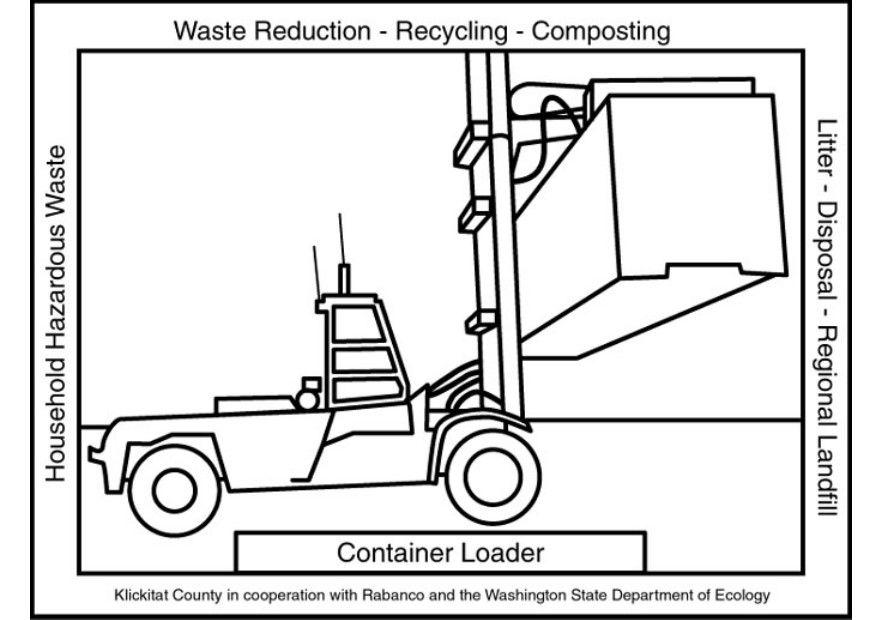 Coloring page container loader