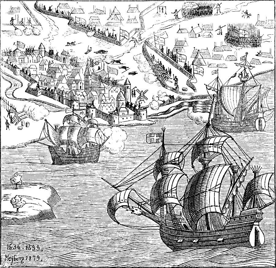 Coloring page copenhagen 1536