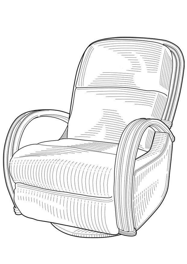 Coloring page couch