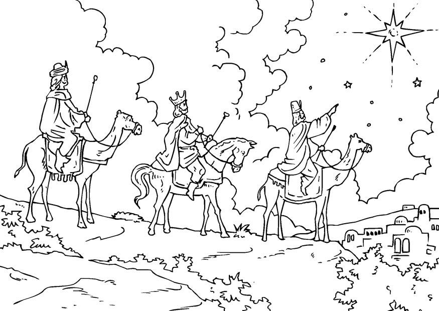 Coloring page epiphany