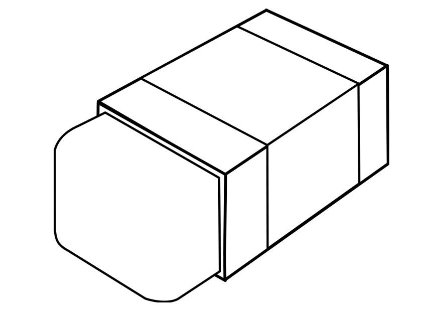 Coloring page eraser